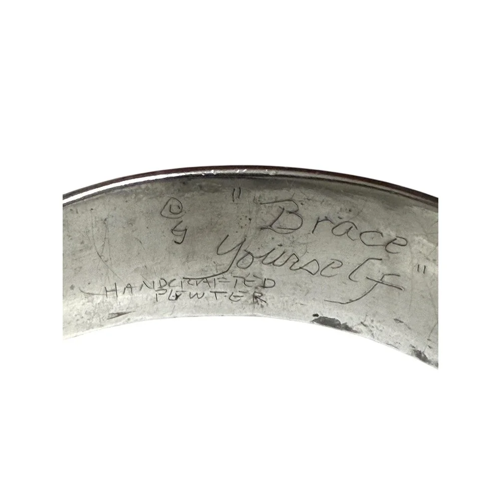 Vintage Pewter Bracelet 